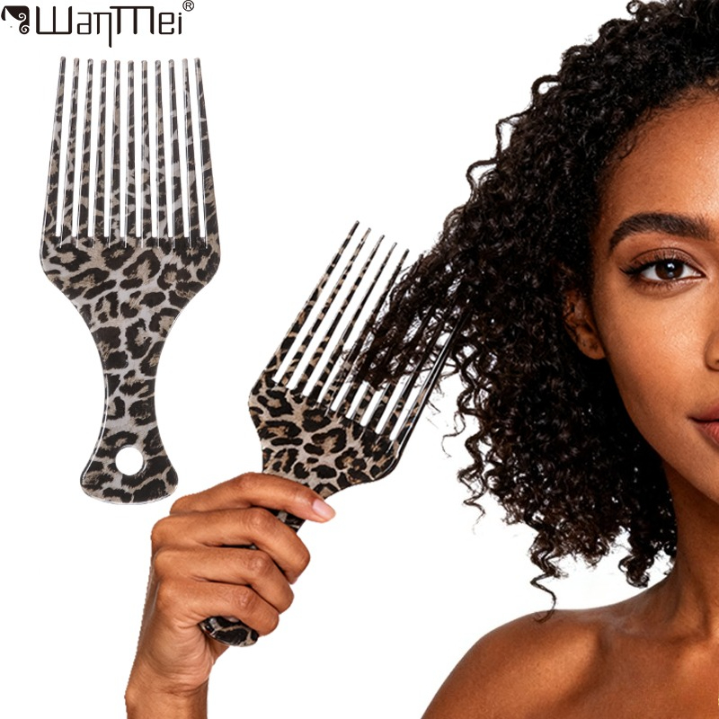 Men'S Grooming Hair - Pettine afro Denti larghi per capelli