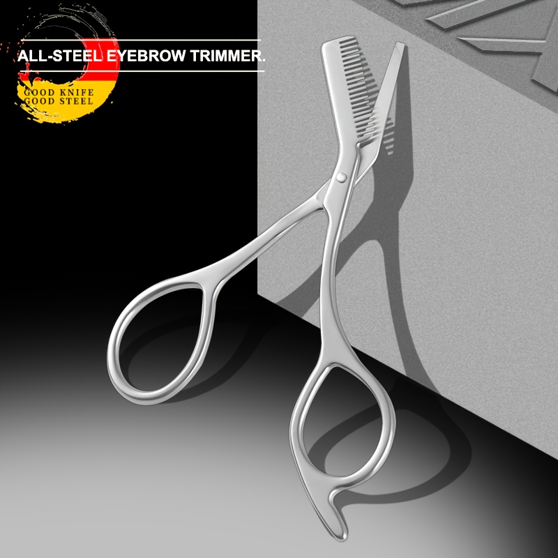 Men'S Grooming Eyebrow Trimming - Forbici per tagliare le sopracciglia in