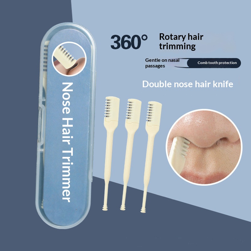 Men'S Grooming Hair Removal - Tagliacapelli manuale a doppia estremità 360