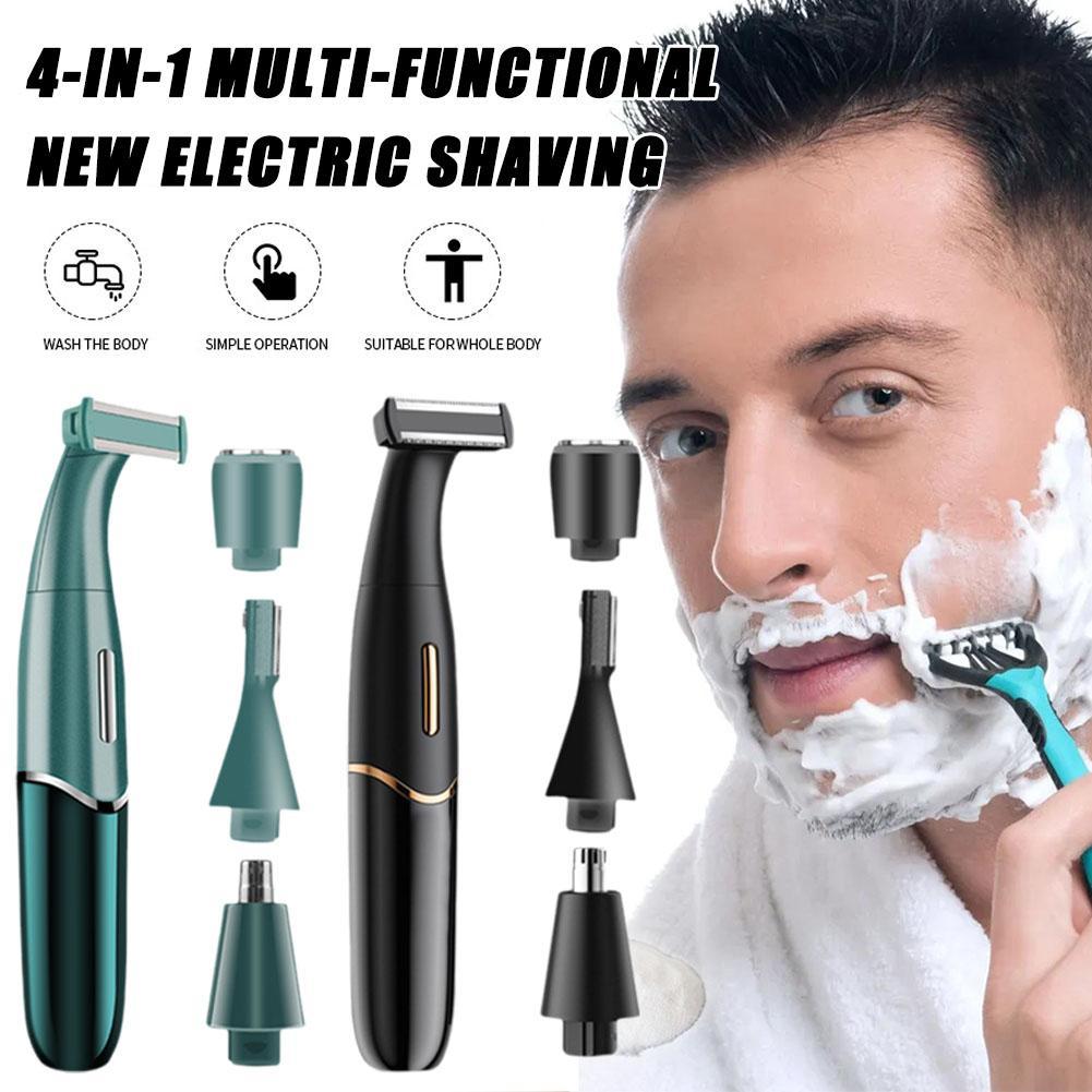 Men'S Grooming Eyebrow Trimming - Rasoio Elettrico 3 in 1 per
