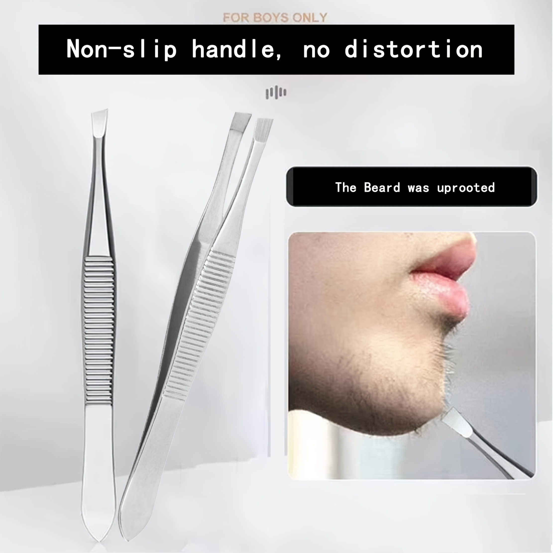 Men'S Grooming Tips - Pinzette Professionali di Precisione per Sopracciglia