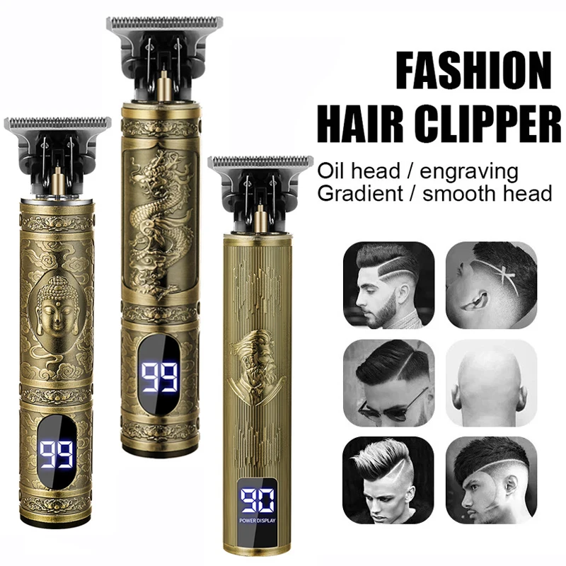 Mens Grooming Barber - Kit di Toelettatura Maschile T9, Tagliacapelli