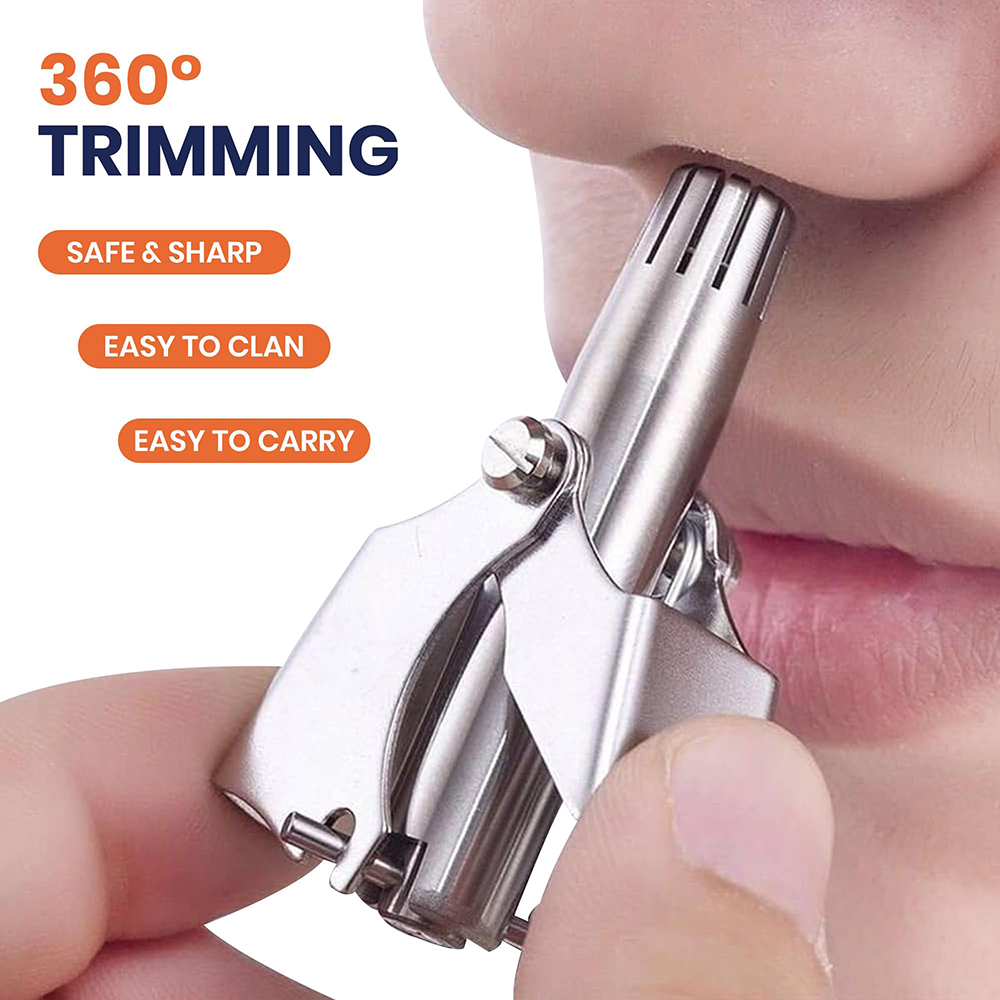 Men'S Grooming Hair Removal - Tagliacapelli manuale portatile in acciaio inossidabile