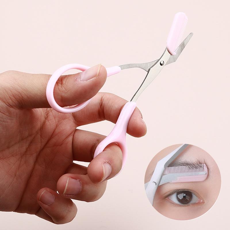 Men'S Grooming Eyebrow Trimming - Trimmer per sopracciglia in acciaio inossidabile,
