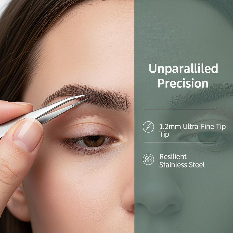 Men'S Grooming Eyebrow Trimming - Kit di 4 Pinzette Multifunzionali per