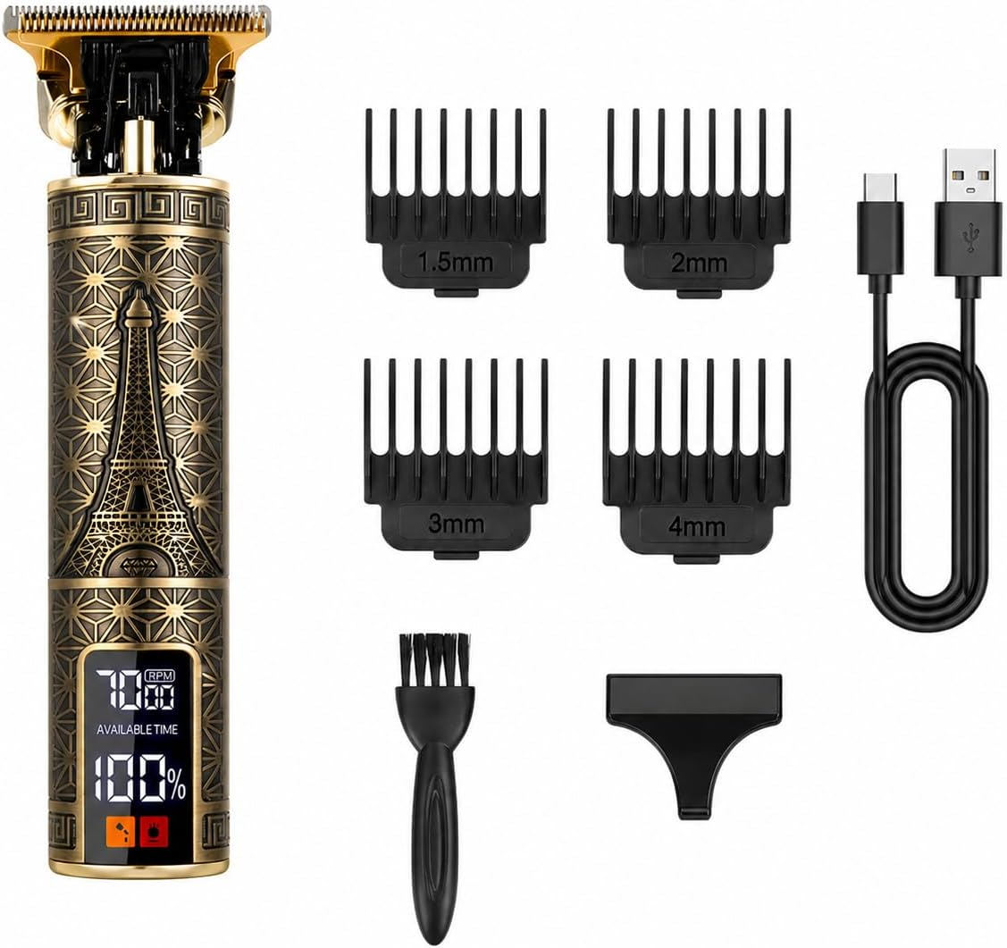 Men'S Grooming Hair - Tagliacapelli Elettrico Professionale da Uomo con