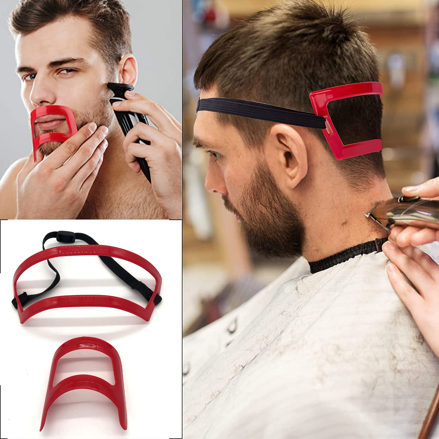 2/4 pezzi pettini per barba da - Men'S Grooming Hair recensione e prezzo
