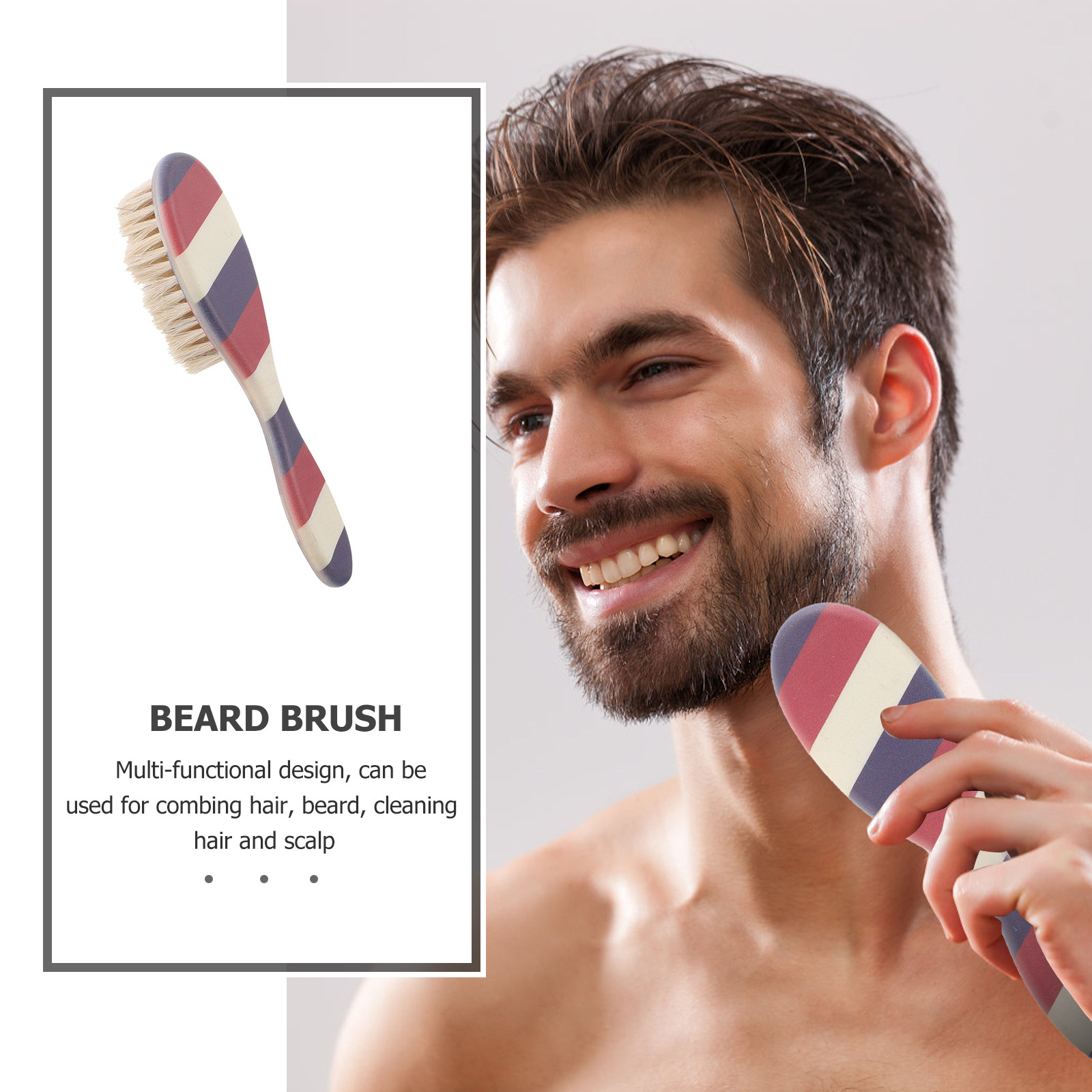 Spazzola Professionale per Bar - Men'S Grooming Hair recensione e prezzo