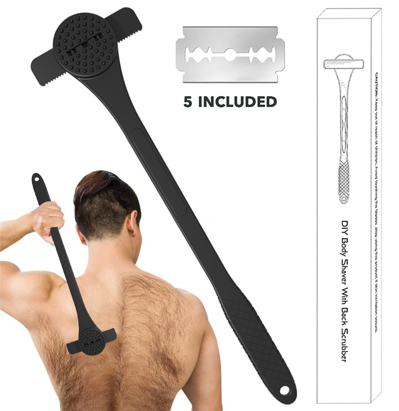 Rasoio per la schiena con mani - Men'S Grooming Hair Removal recensione e prezzo