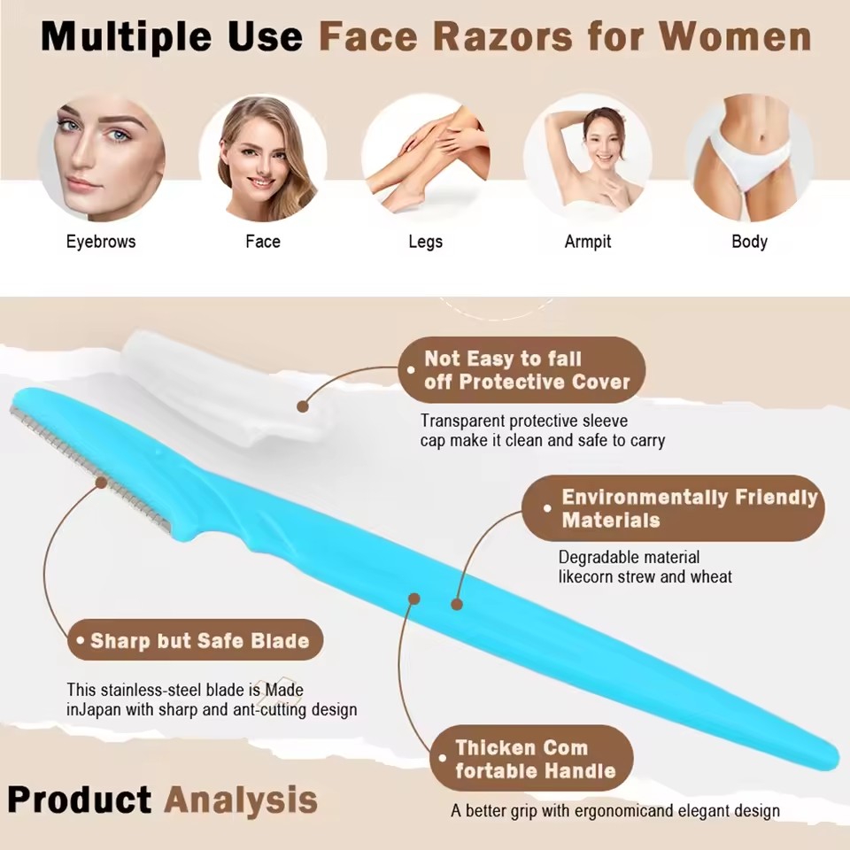 Rasoio per sopracciglia e viso - Men'S Grooming Hair recensione e prezzo