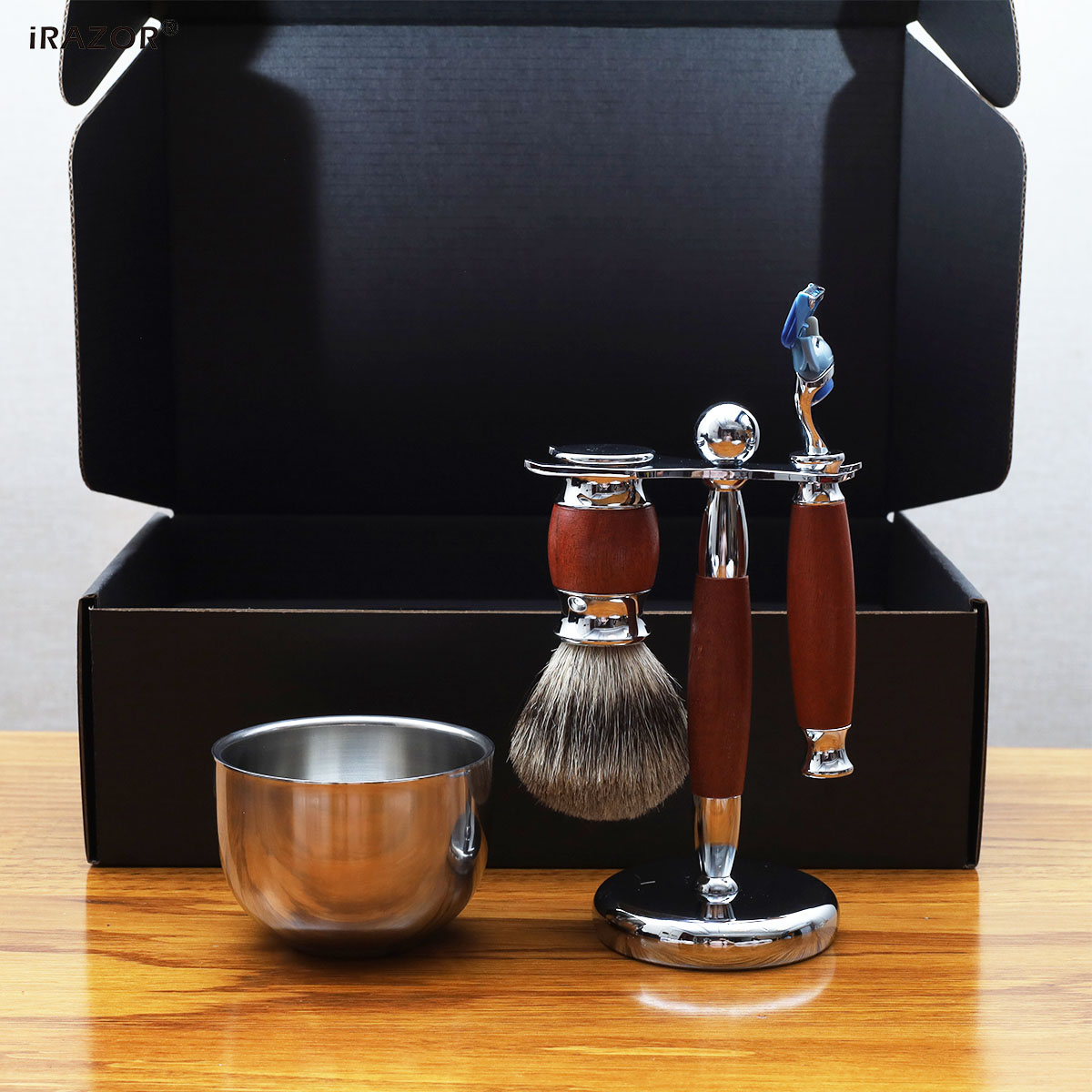 iRAZOR Set da Barba di Lusso d - Men'S Grooming Tips recensione e prezzo