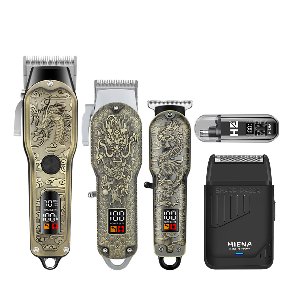 HIENA Set di 5 Tagliacapelli P - Mens Grooming Barber recensione e prezzo