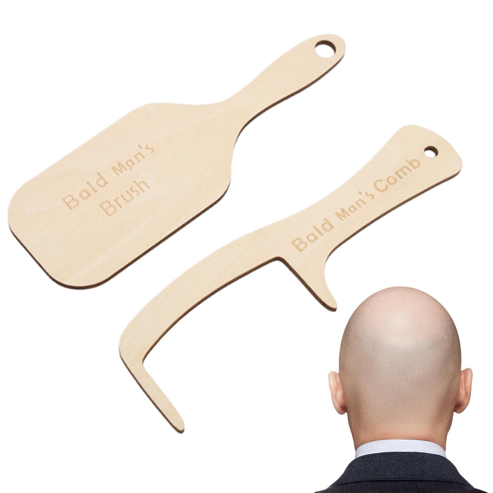2 pezzi divertente uomo calvo  - Men'S Grooming Product recensione e prezzo